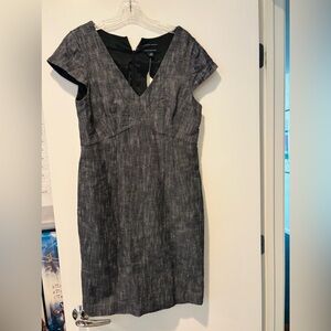 BANANA REPUBLIC NWTCharcoal Midi Dress, Size 14